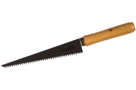 Купить Ножовка по гипсокартону 180мм деревянная рукоятка Sparta 233905 фото №1