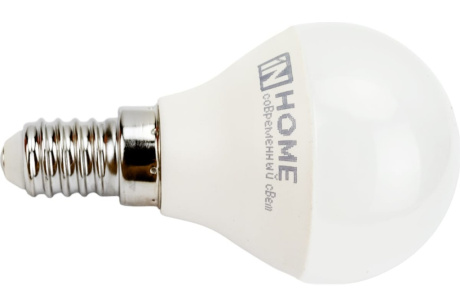 Купить Лампа светодиодная IN HOME LED-ШАР-VC 6Вт 230В Е14 4000К 480Лм фото №9