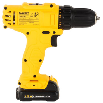 Купить Дрель аккумуляторная DEWALT  DCD 700 C2  10.8v 1.3Ah Li-Ion фото №4