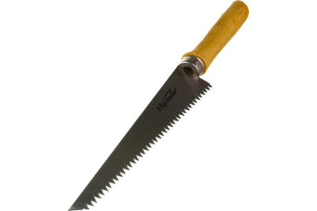 Купить Ножовка по гипсокартону 180мм деревянная рукоятка Sparta 233905 фото №4